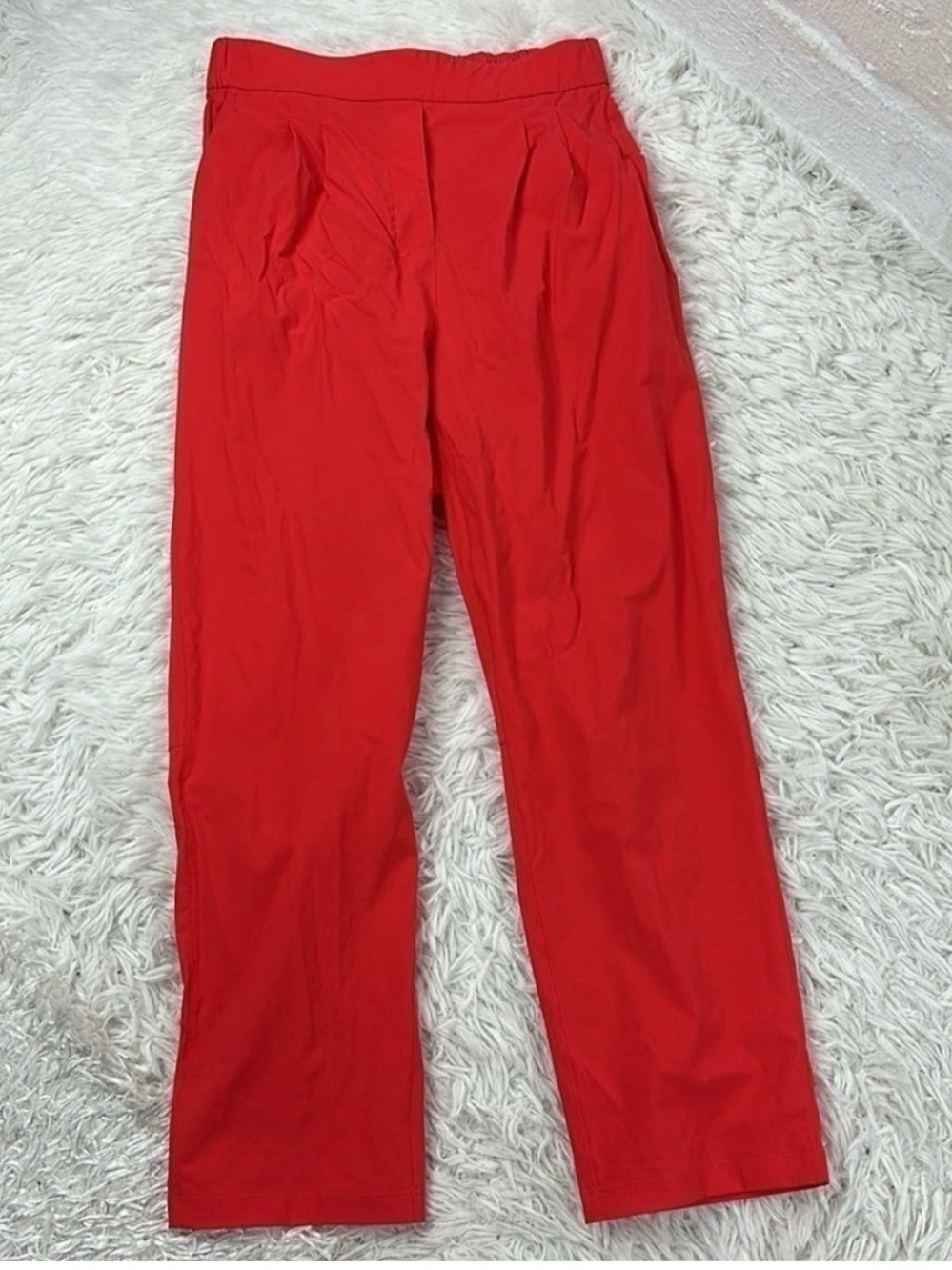 lululemon athletica Vibrant Red Straight-Leg Pants